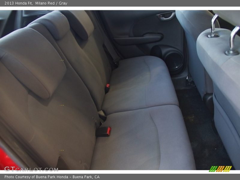 Milano Red / Gray 2013 Honda Fit
