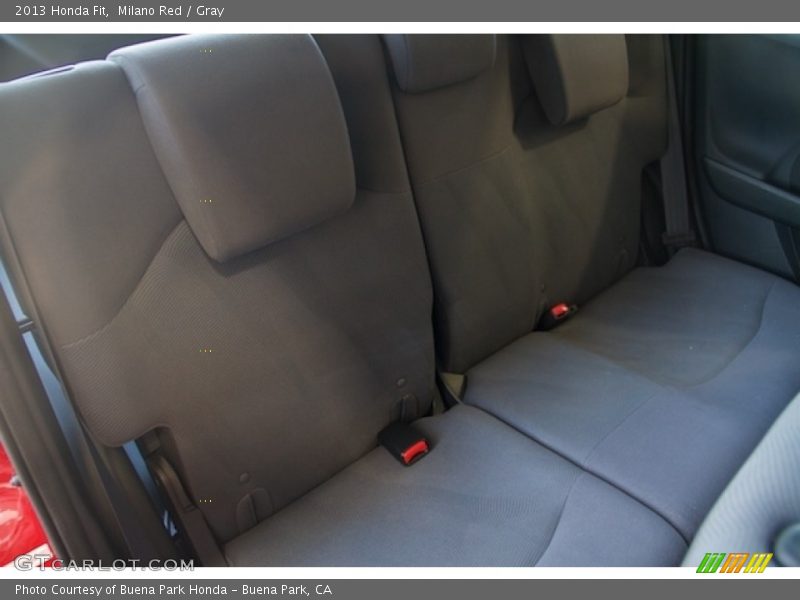 Milano Red / Gray 2013 Honda Fit