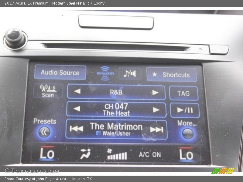 Modern Steel Metallic / Ebony 2017 Acura ILX Premium