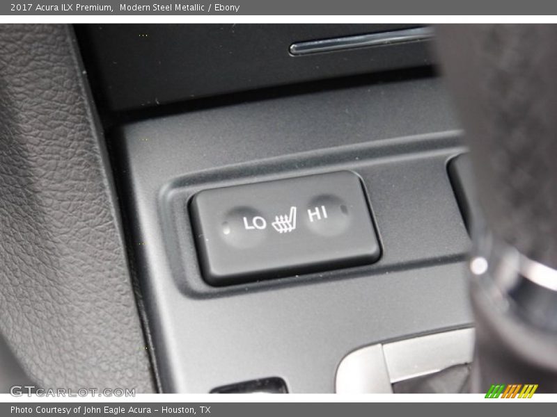 Modern Steel Metallic / Ebony 2017 Acura ILX Premium