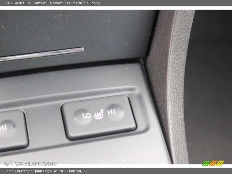 Modern Steel Metallic / Ebony 2017 Acura ILX Premium