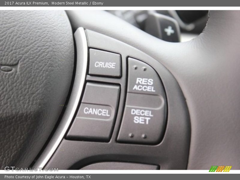 Modern Steel Metallic / Ebony 2017 Acura ILX Premium