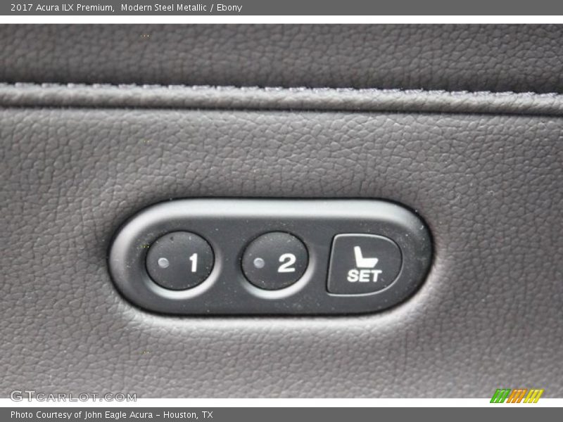 Modern Steel Metallic / Ebony 2017 Acura ILX Premium