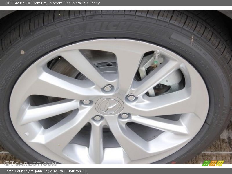 Modern Steel Metallic / Ebony 2017 Acura ILX Premium