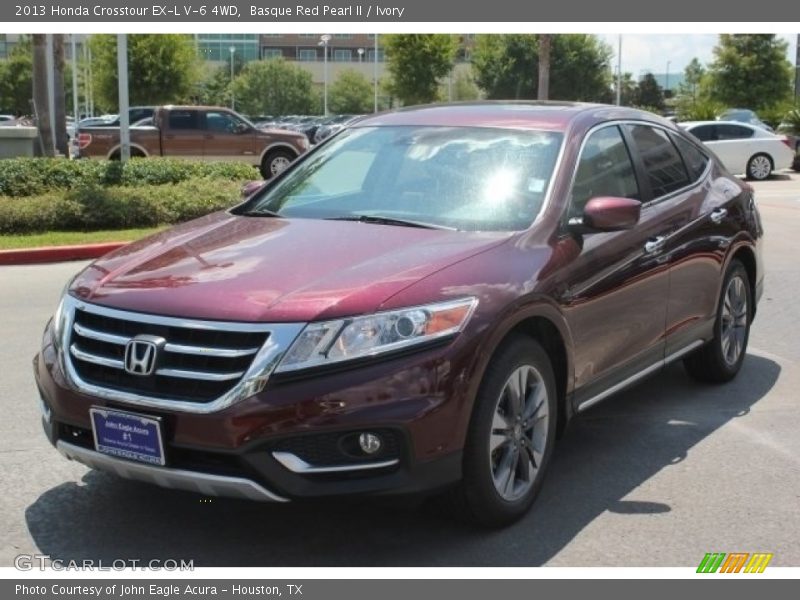 Basque Red Pearl II / Ivory 2013 Honda Crosstour EX-L V-6 4WD