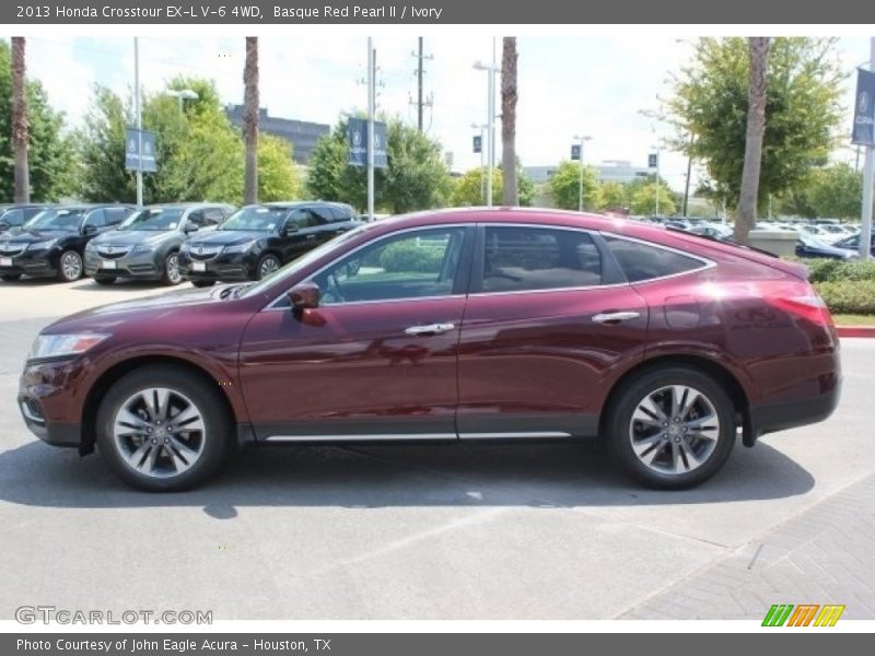 Basque Red Pearl II / Ivory 2013 Honda Crosstour EX-L V-6 4WD