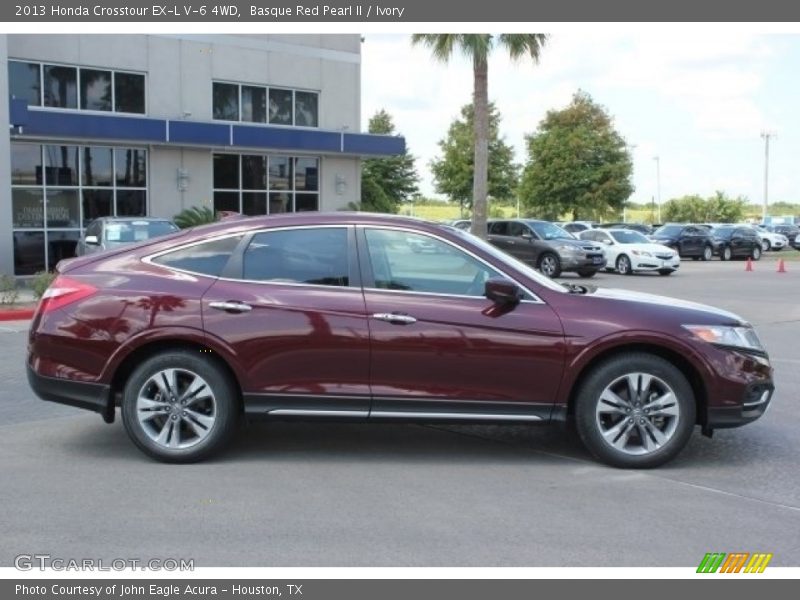 Basque Red Pearl II / Ivory 2013 Honda Crosstour EX-L V-6 4WD