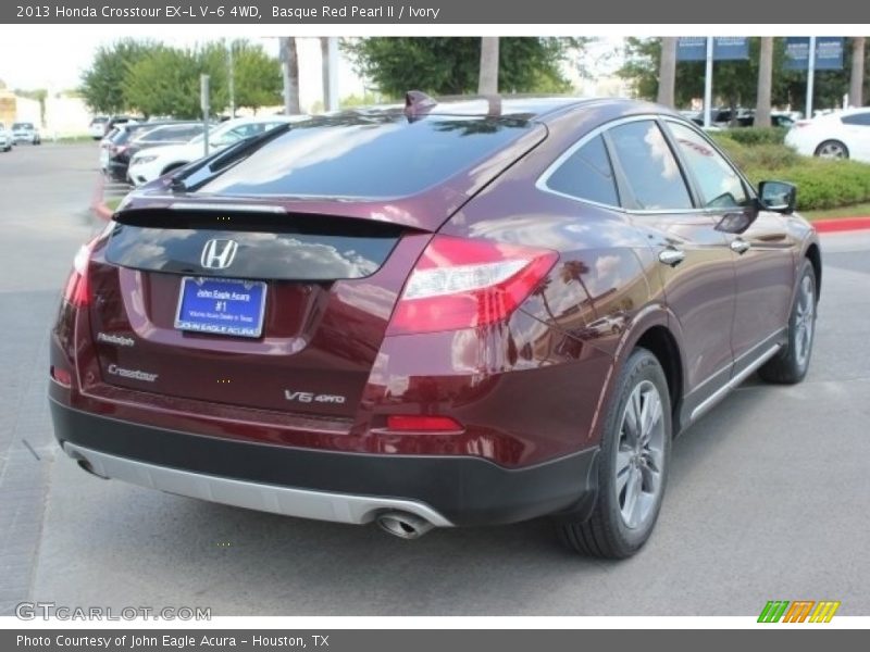 Basque Red Pearl II / Ivory 2013 Honda Crosstour EX-L V-6 4WD