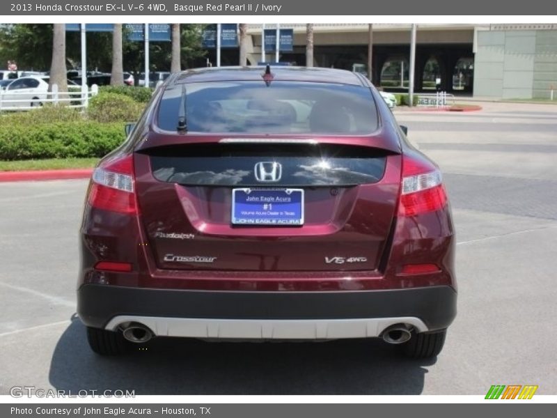 Basque Red Pearl II / Ivory 2013 Honda Crosstour EX-L V-6 4WD