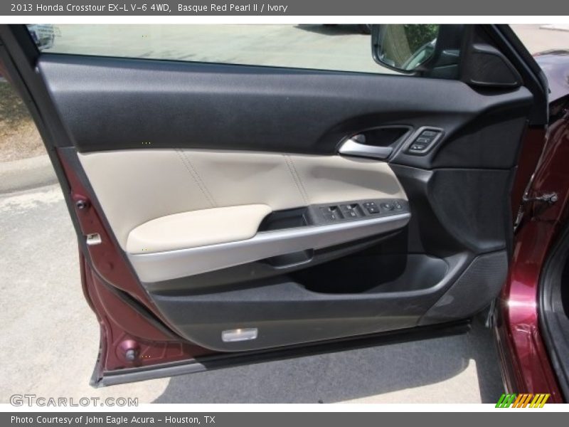 Basque Red Pearl II / Ivory 2013 Honda Crosstour EX-L V-6 4WD