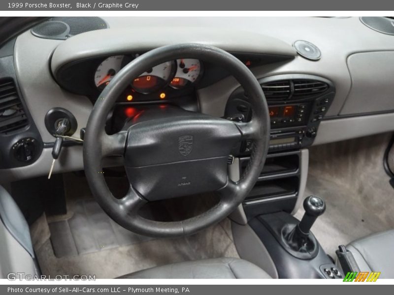 Black / Graphite Grey 1999 Porsche Boxster