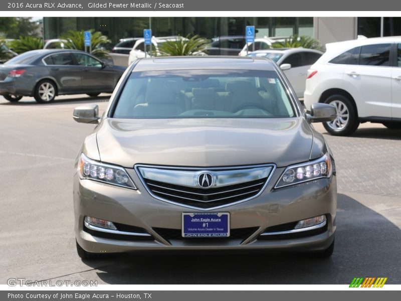 Gilded Pewter Metallic / Seacoast 2016 Acura RLX Advance