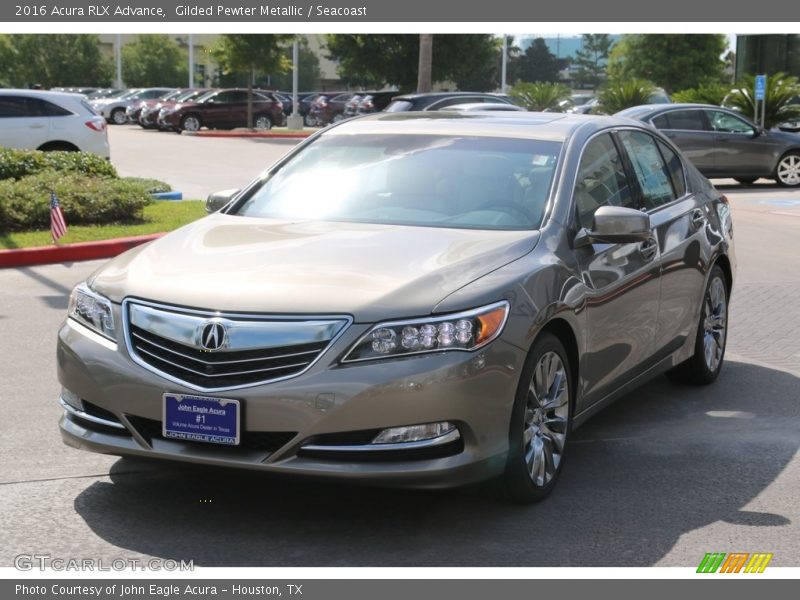 Gilded Pewter Metallic / Seacoast 2016 Acura RLX Advance