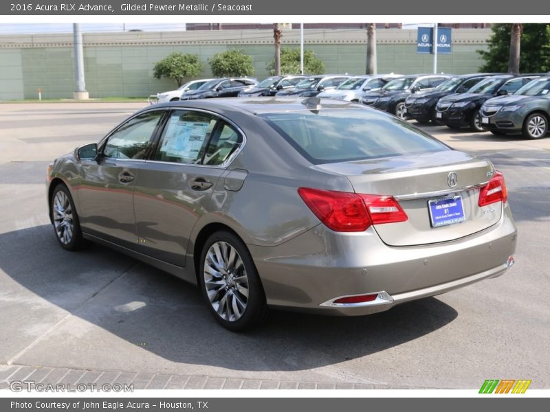 Gilded Pewter Metallic / Seacoast 2016 Acura RLX Advance