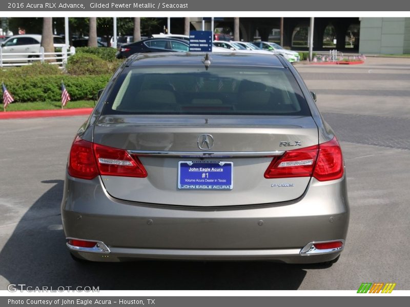 Gilded Pewter Metallic / Seacoast 2016 Acura RLX Advance