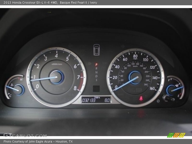 Basque Red Pearl II / Ivory 2013 Honda Crosstour EX-L V-6 4WD