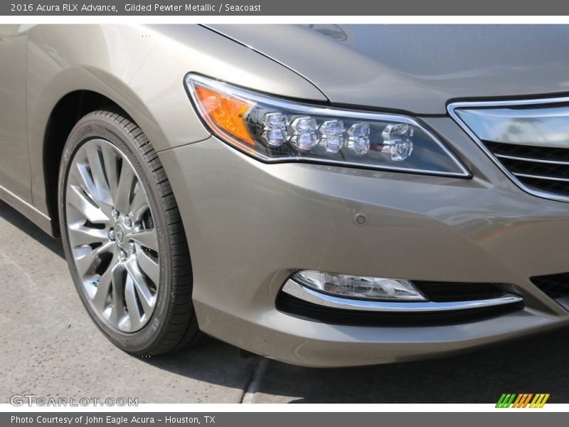 Gilded Pewter Metallic / Seacoast 2016 Acura RLX Advance