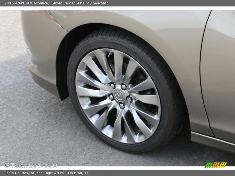 Gilded Pewter Metallic / Seacoast 2016 Acura RLX Advance