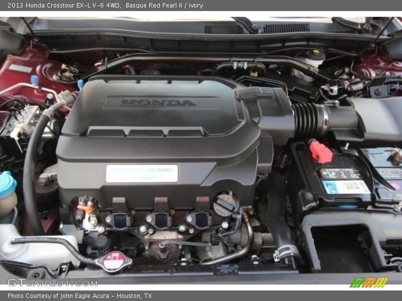 Basque Red Pearl II / Ivory 2013 Honda Crosstour EX-L V-6 4WD