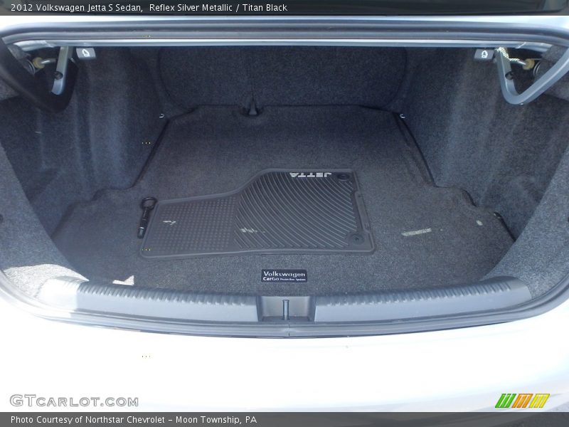 Reflex Silver Metallic / Titan Black 2012 Volkswagen Jetta S Sedan