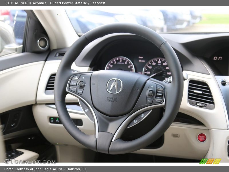 Gilded Pewter Metallic / Seacoast 2016 Acura RLX Advance