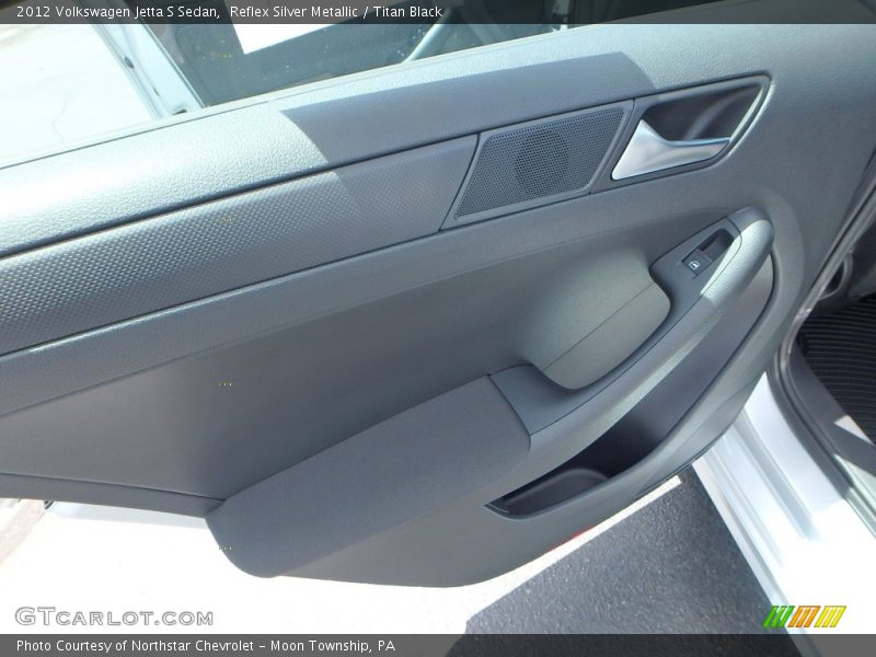 Reflex Silver Metallic / Titan Black 2012 Volkswagen Jetta S Sedan