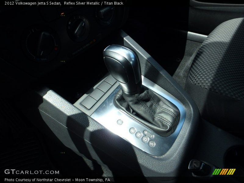 Reflex Silver Metallic / Titan Black 2012 Volkswagen Jetta S Sedan