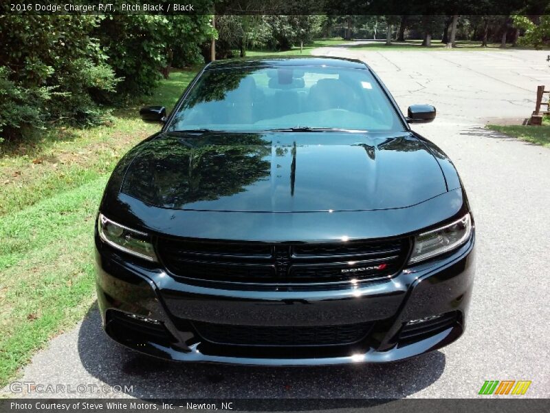 Pitch Black / Black 2016 Dodge Charger R/T