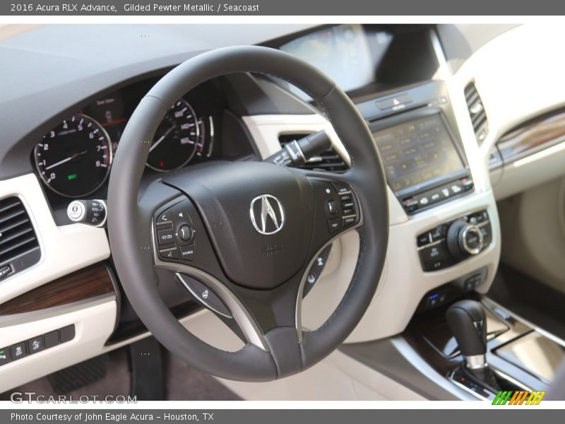 Gilded Pewter Metallic / Seacoast 2016 Acura RLX Advance
