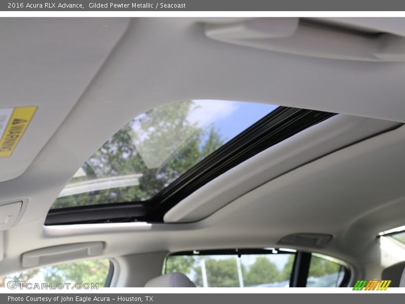 Gilded Pewter Metallic / Seacoast 2016 Acura RLX Advance