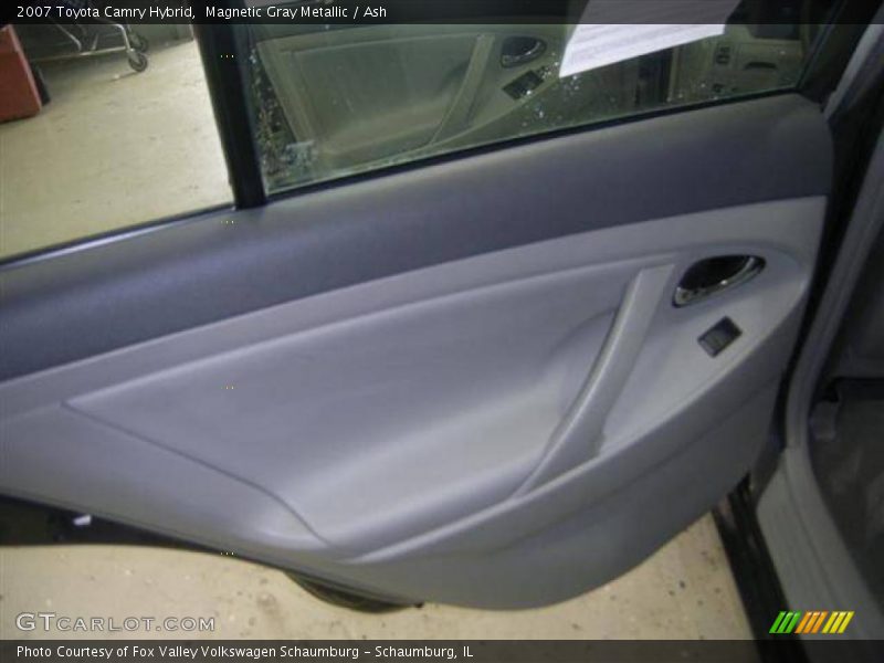 Magnetic Gray Metallic / Ash 2007 Toyota Camry Hybrid