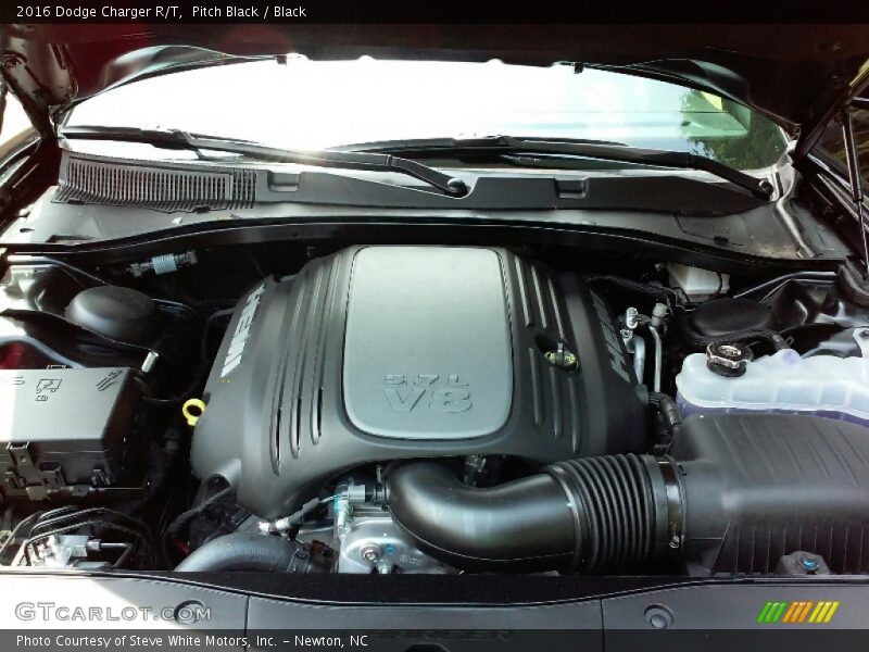 Pitch Black / Black 2016 Dodge Charger R/T