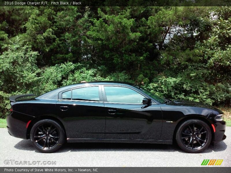 Pitch Black / Black 2016 Dodge Charger R/T