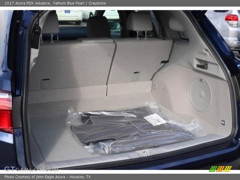 Fathom Blue Pearl / Graystone 2017 Acura RDX Advance