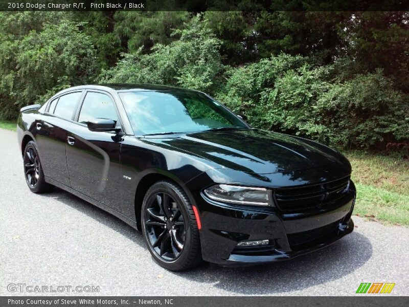 Pitch Black / Black 2016 Dodge Charger R/T