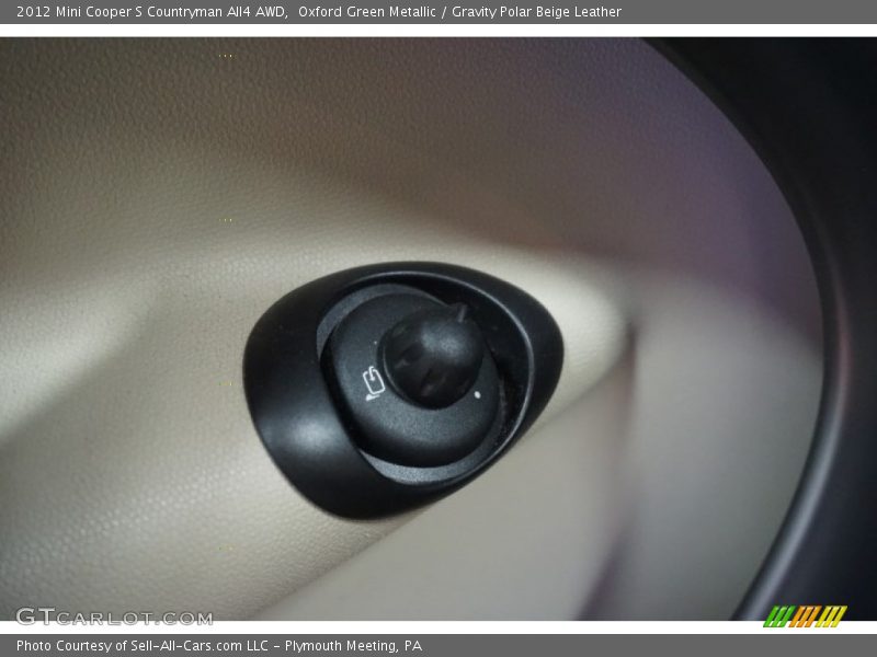 Oxford Green Metallic / Gravity Polar Beige Leather 2012 Mini Cooper S Countryman All4 AWD