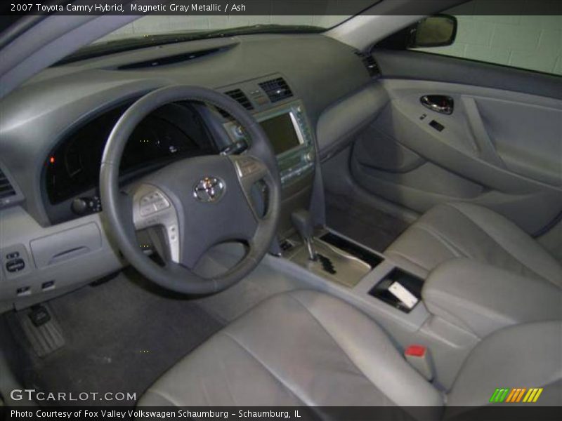 Magnetic Gray Metallic / Ash 2007 Toyota Camry Hybrid