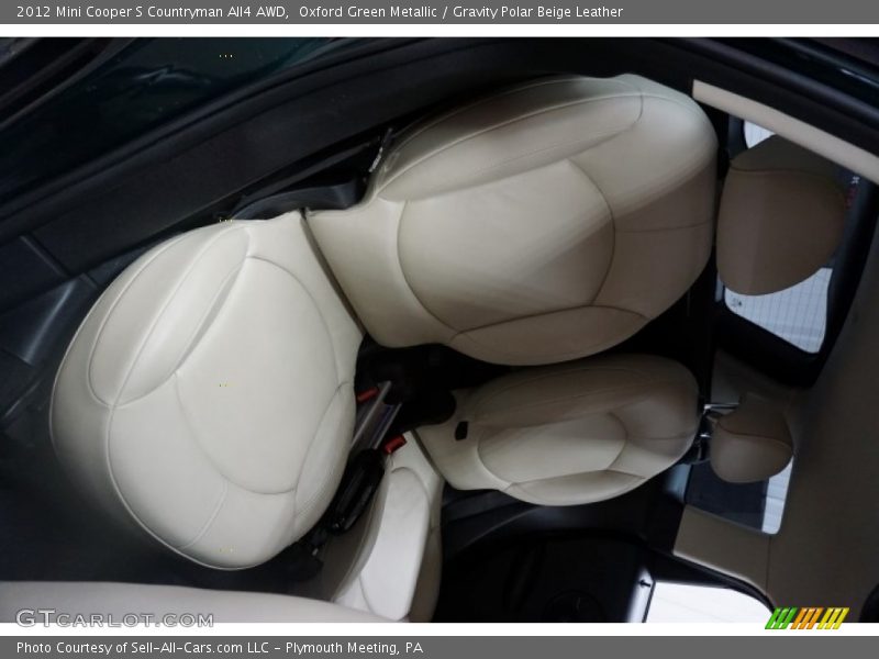 Oxford Green Metallic / Gravity Polar Beige Leather 2012 Mini Cooper S Countryman All4 AWD