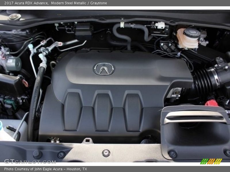 Modern Steel Metallic / Graystone 2017 Acura RDX Advance
