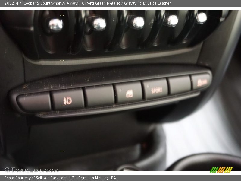 Oxford Green Metallic / Gravity Polar Beige Leather 2012 Mini Cooper S Countryman All4 AWD