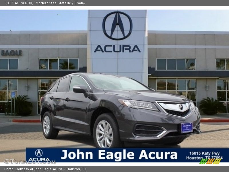 Modern Steel Metallic / Ebony 2017 Acura RDX