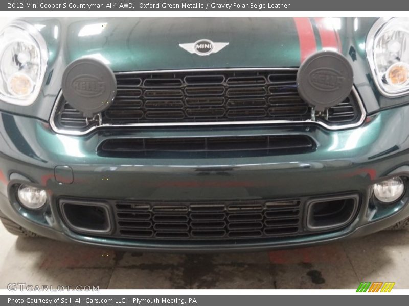 Oxford Green Metallic / Gravity Polar Beige Leather 2012 Mini Cooper S Countryman All4 AWD