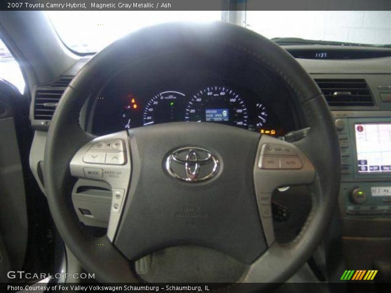 Magnetic Gray Metallic / Ash 2007 Toyota Camry Hybrid
