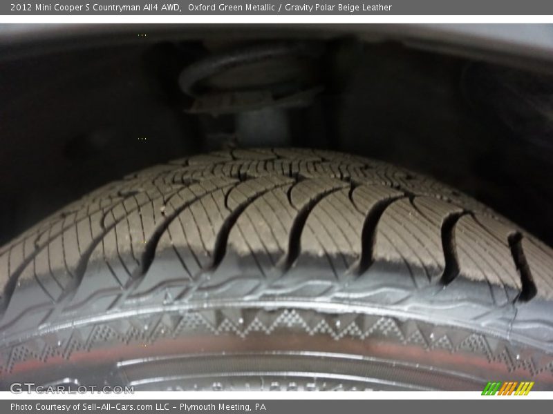 Oxford Green Metallic / Gravity Polar Beige Leather 2012 Mini Cooper S Countryman All4 AWD