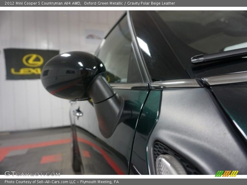 Oxford Green Metallic / Gravity Polar Beige Leather 2012 Mini Cooper S Countryman All4 AWD