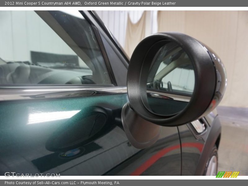 Oxford Green Metallic / Gravity Polar Beige Leather 2012 Mini Cooper S Countryman All4 AWD