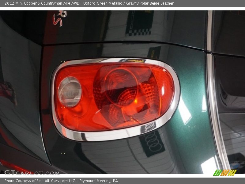 Oxford Green Metallic / Gravity Polar Beige Leather 2012 Mini Cooper S Countryman All4 AWD