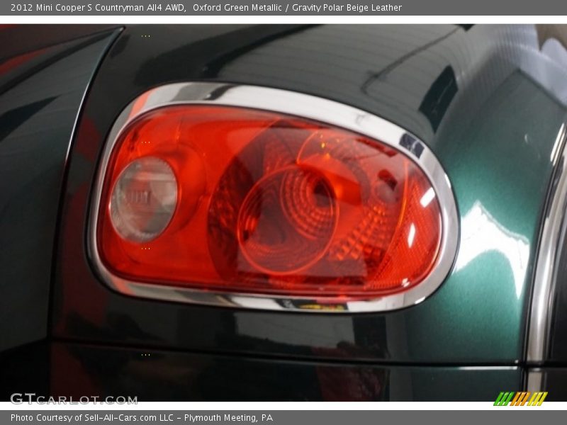 Oxford Green Metallic / Gravity Polar Beige Leather 2012 Mini Cooper S Countryman All4 AWD