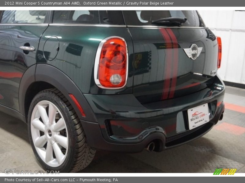 Oxford Green Metallic / Gravity Polar Beige Leather 2012 Mini Cooper S Countryman All4 AWD