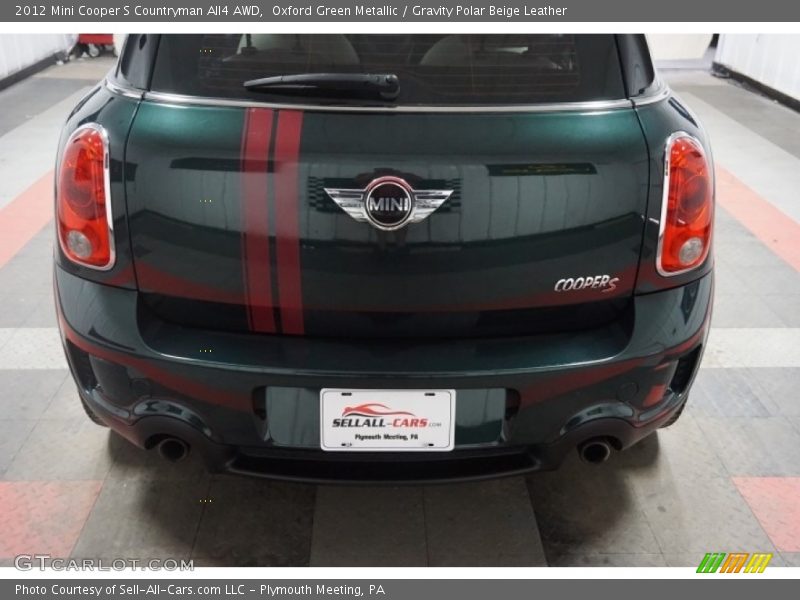 Oxford Green Metallic / Gravity Polar Beige Leather 2012 Mini Cooper S Countryman All4 AWD